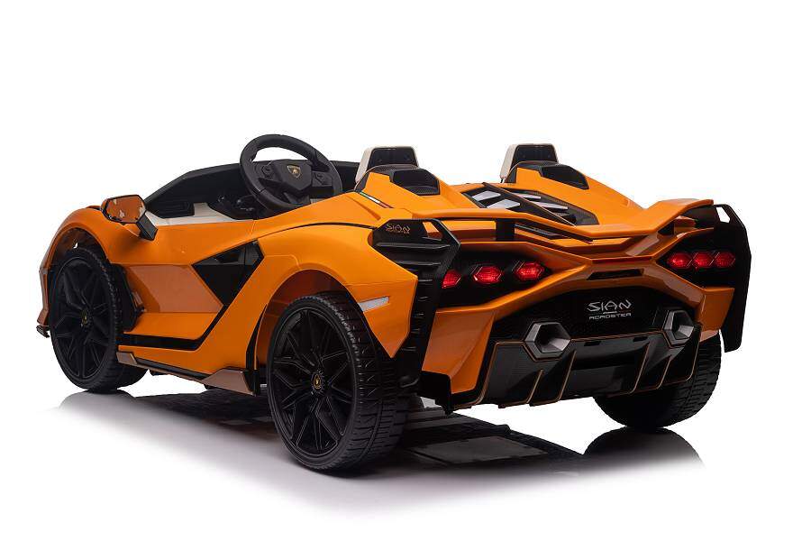 Kinderfahrzeug Lamborghini SIAN 2 Sitzer - orange