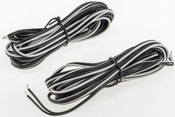 Flatpanel-Lautsprecher, 40W, weiß, Surround, 4 Ohm, 86dB, 2-Wege, Paar