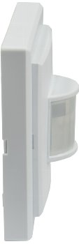 Funk-Bewegungsmelder für "Pilota Casa", IP20, 90°/8m PIR, Aufputz 30mm flach