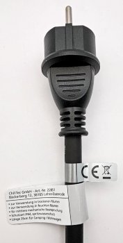 CEE auf Schutzkontakt-Stecker 0,35m / 230V, Adapter für Wohnwagen, Camping