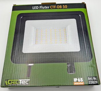 LED-Fluter "CTF-OB 50" / IP65, 47W, 4739lm, 4000K neutralweiß