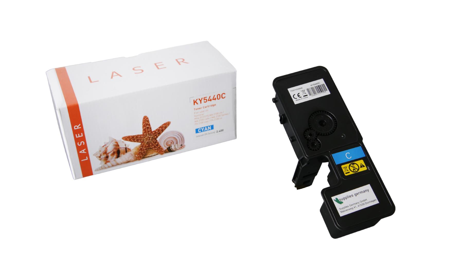 TK5440C alternativ Toner cyan für Kyocera / TK5440 / 2.400 Seiten