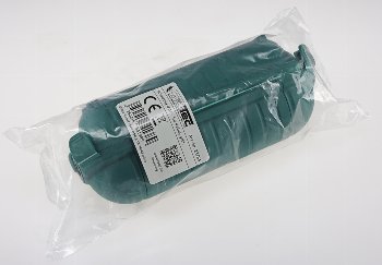 Kabelschutzbox für Aussen IP44, LxØ 21x8cm, mit Wandhalterung, Grün