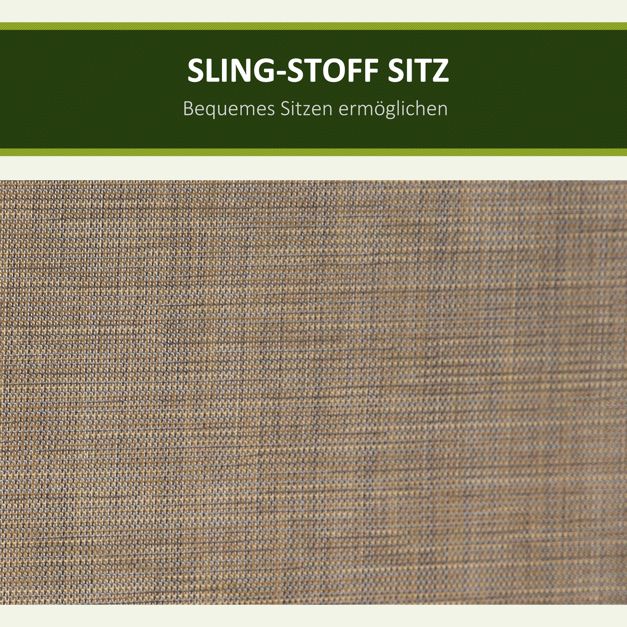 3-Sitzer Hollywoodschaukel, Gartenschaukel mit Sonnendach, Schaukelbank mit Ablage, Aluminium, 196 x 128 x 172 cm, Braun