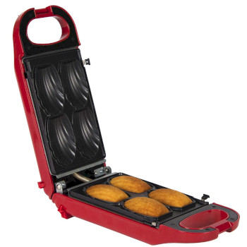 6-in-1-Snack-Maker / Comfortcook für leckere Waffeln, Donuts, Cake Pops, Madeleine-Kekse, Waffelschalen für Eis und Mini-Kuchen