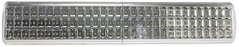 LED Notleuchte "CTNL-90 SMD" 500x95x60mm, Lithium Akku 2x 3,7V/2200mAh, nur 9W