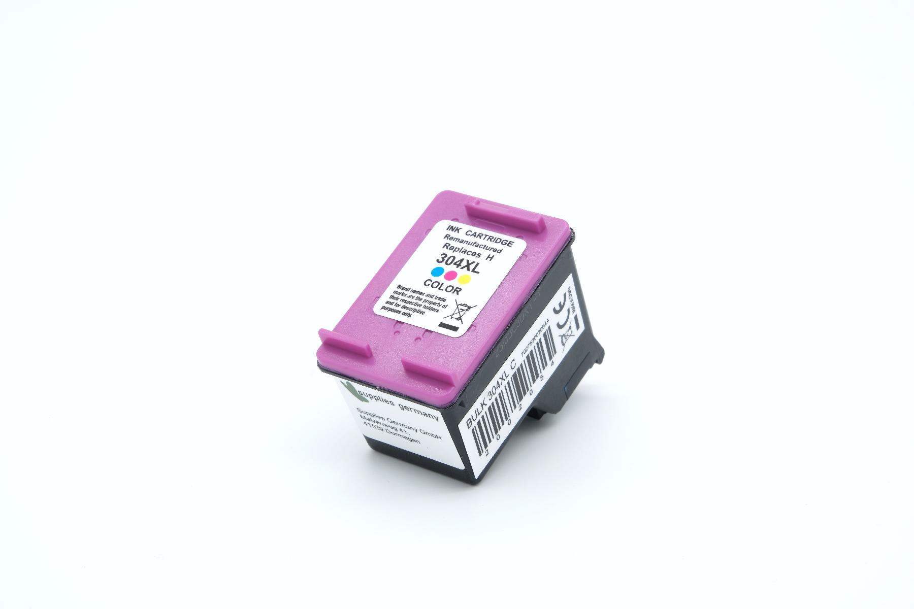 304XLC alternativ Tinte Color für HP / N9K07AE / 18ml (EU) 304XLC alternativ Tinte Color für HP / N9K07AE / 18ml (EU)