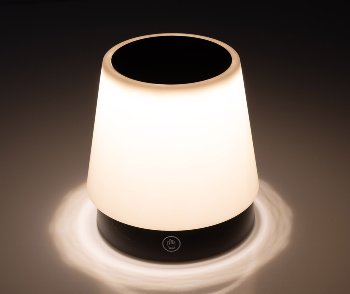 LED Akku Tischleuchte 29cm, dimmbar / 115-290mm ausziehbar, Warmweiß