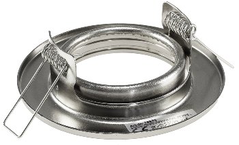 Decken-Einbaustrahler "SR90" chrom-matt, schwenkbar, Ø 88mm, für 50mm Lampen