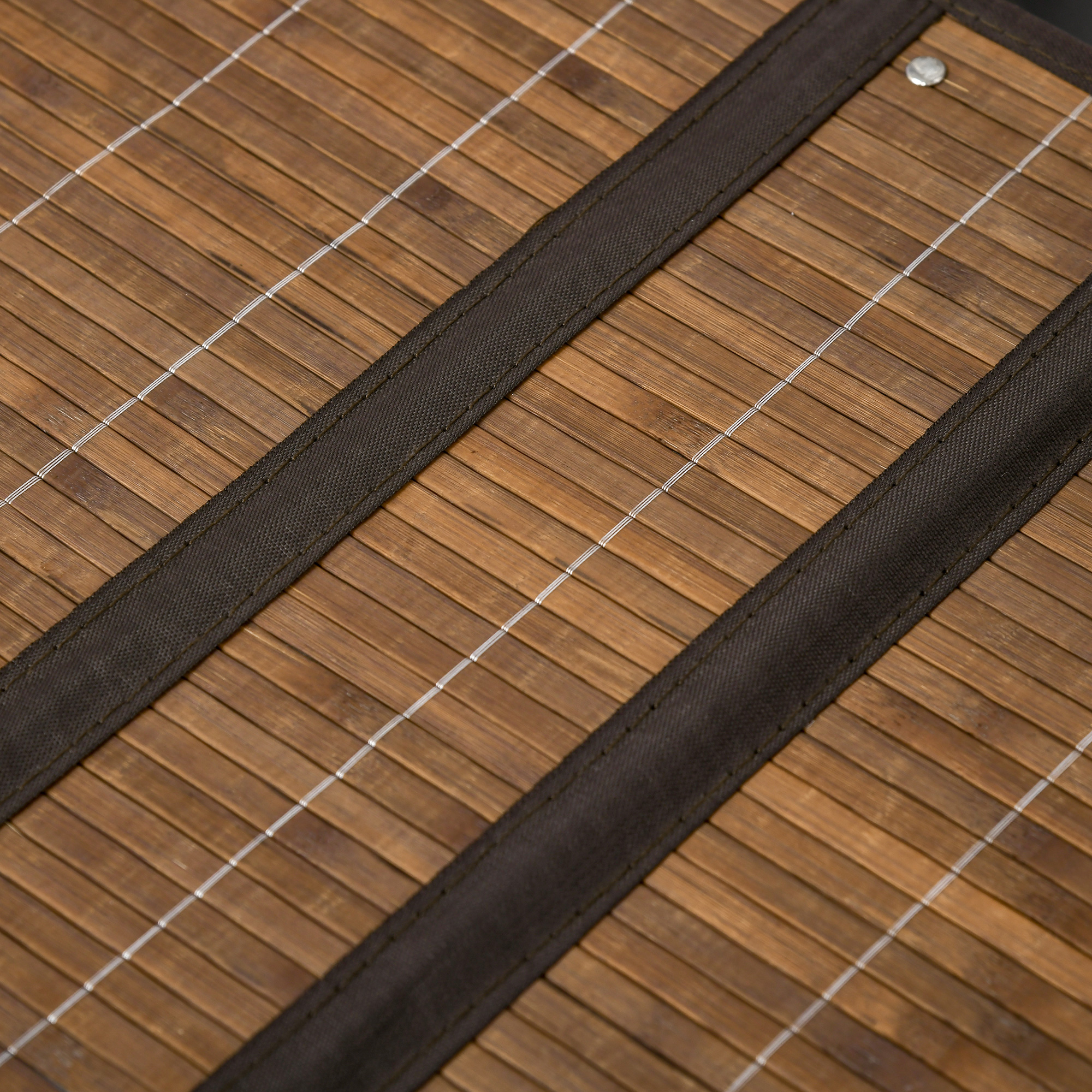 Wäschekorb Wäschesammler, 100L Fassungsvermögen, abnehmbarer Deckel, 38 cm x 38 cm x 57 cm, Braun