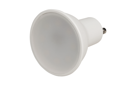 LED-Strahler GU10, 4W, 300 lm, warmweiß, Milchglas