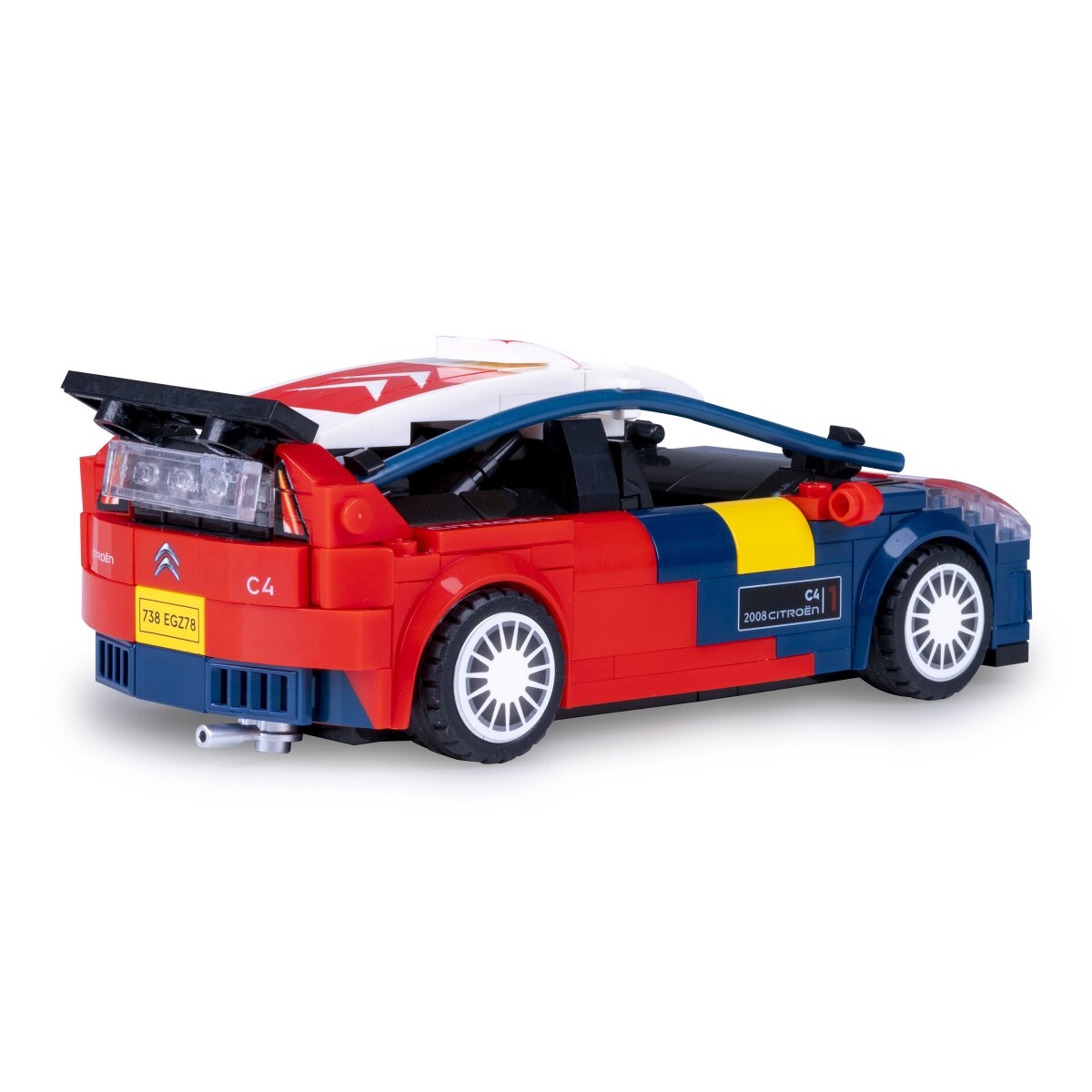 CaDA Set C55033W 2008 Citroën C4 WRC 1:24 Bricks