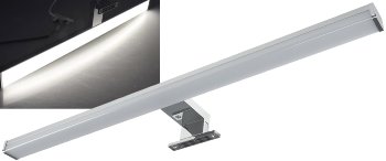 LED Spiegelleuchte IP44 "Banho 600" / 230V, 11W, 1600lm, 60cm, Neutralweiß