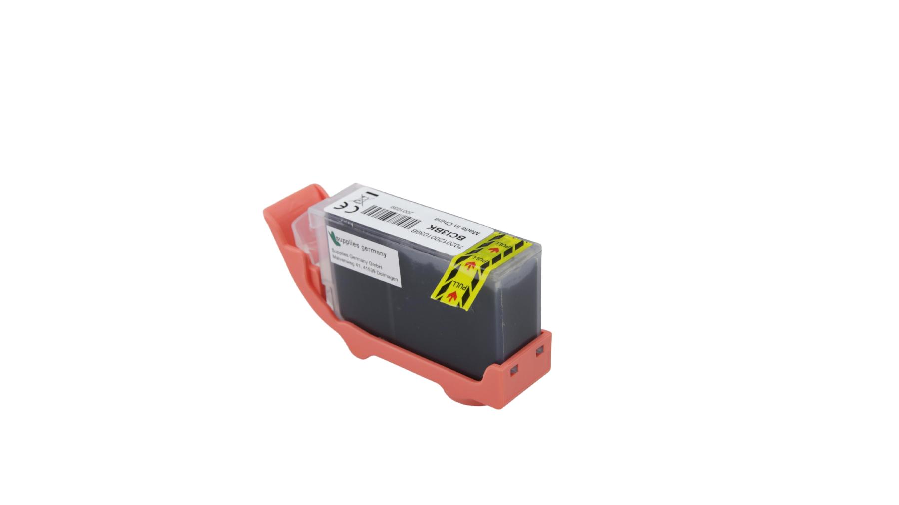 BCI3schwarz alternativ Tinte schwarz für Canon / 4479A002 / 27ml