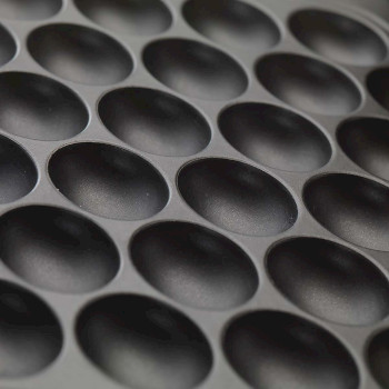 Blasenwaffeleisen Comfortbakery mit Kontrollleuchte und Antihaftbeschichtung