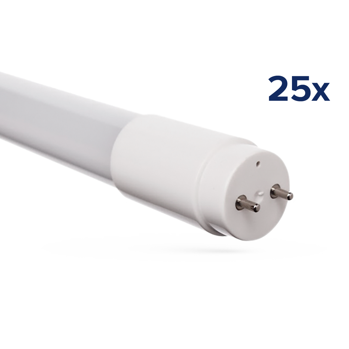 LED-Röhren, T8, 24W, G13, 2400lm, 270°, 150cm, 4000K, neutralweiß, 25er-Pack