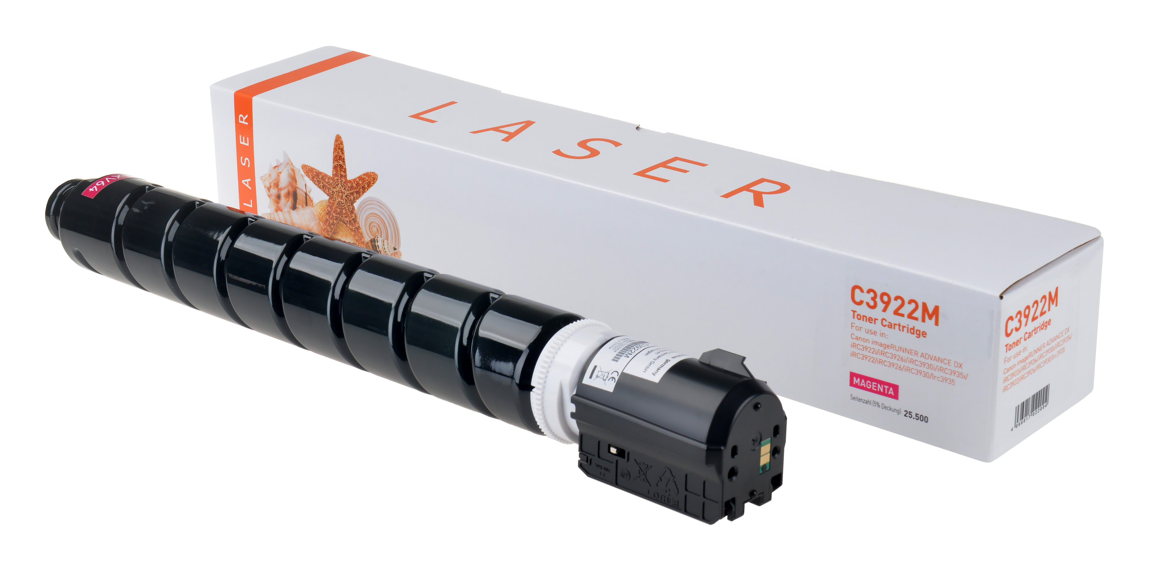 C3922M / CEXV64 alternativ Toner Magenta für Canon / 5755C002 / 25.500 Seiten C3922M / CEXV64 alternativ Toner Magenta für Canon / 5755C002 / 25.500 Seiten