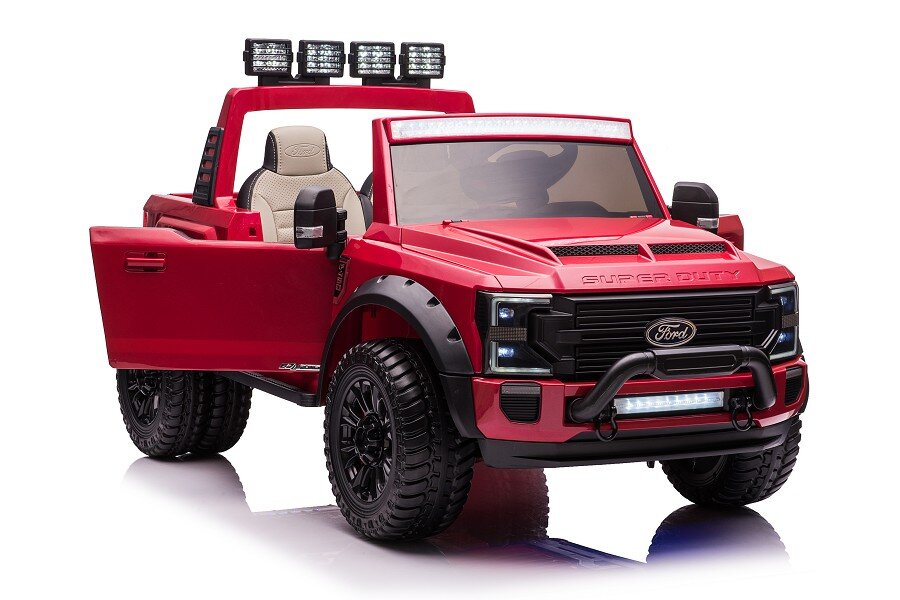Kinderfahrzeug Ford Super Duty - rot - 24V-Version