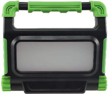 LED Baustrahler mit Akku "BSA-30" / 30W, 2400lm, 4500K / neutralweiß