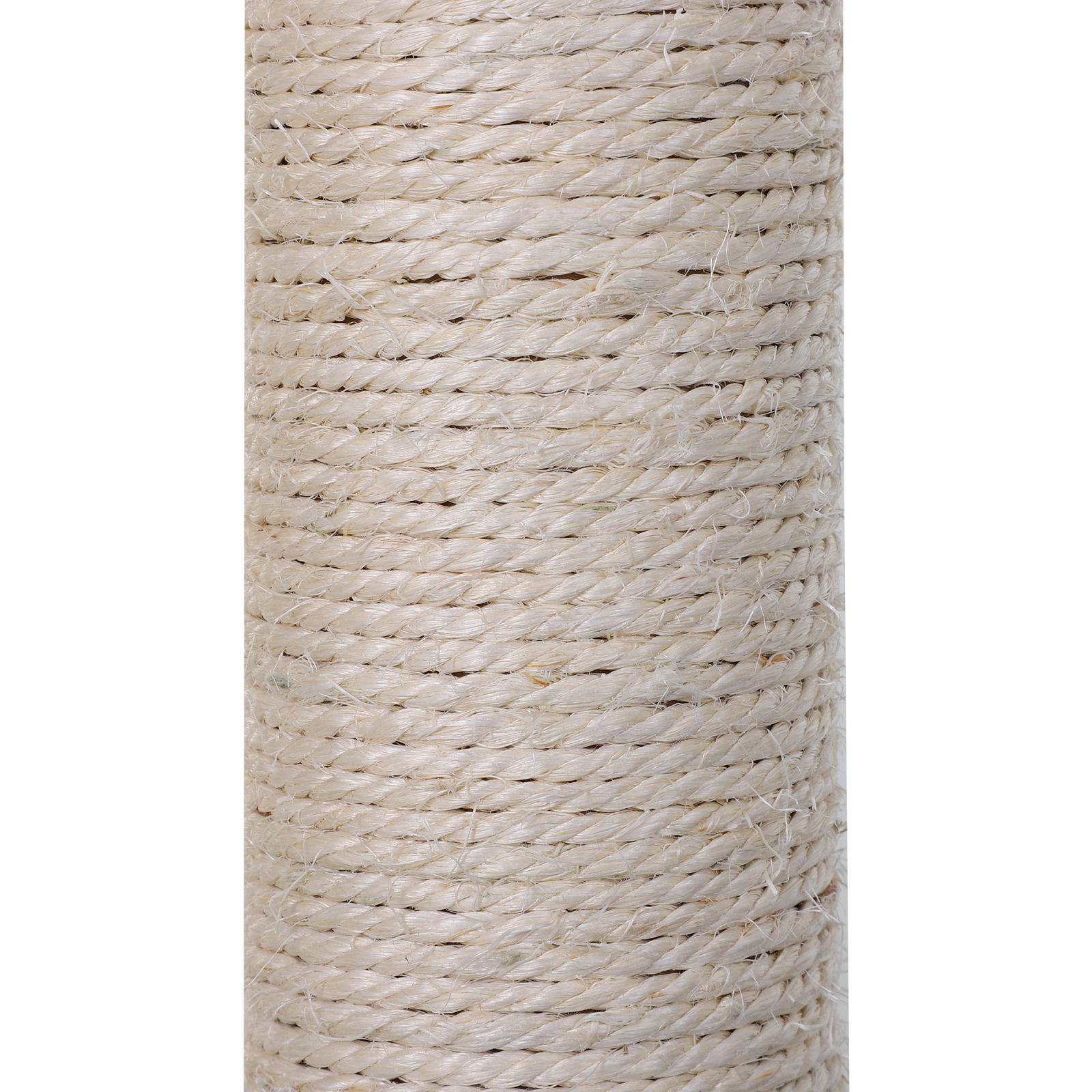 Kletterbaum Katzenbaum Kratzbaum mit Sisalsäule Plüsch-Hängematte Spanplatte Grau 50 x 36 x 70 cm