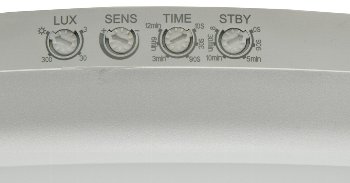 LED Deckenleuchte "SALAO 16 WW" IP54 / 16W, 1500lm, 3000K, HF Bewegungsmelder