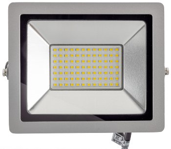LED-Fluter SlimLine "CTF-SLT 30" silber / 30W, 2960lm, 4000K, neutralweiß, IP44