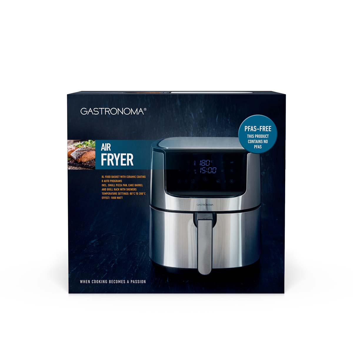 Fritteuse 8L Lebensmittelkorb mit Keramikbeschichtung