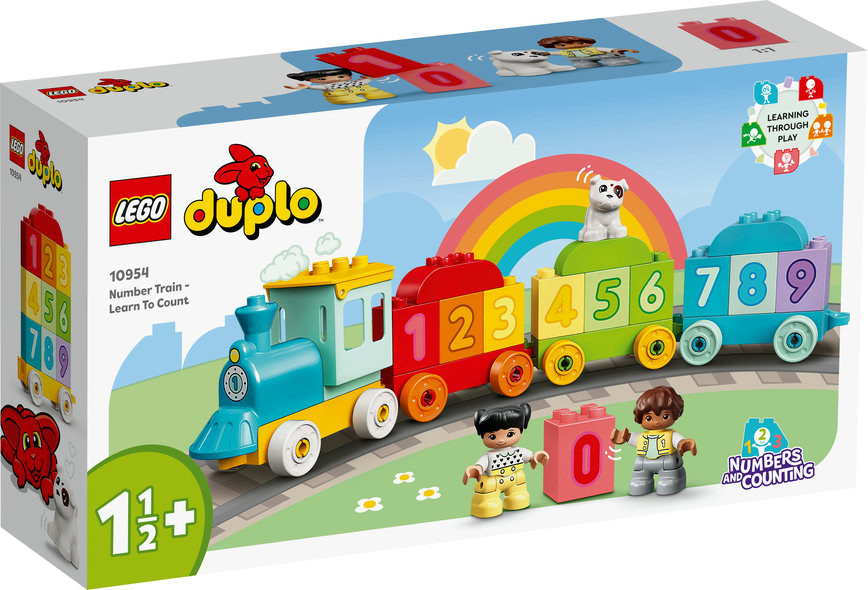DUPLO® 10954 - Zahlenzug - Zählen lernen (23 Teile)