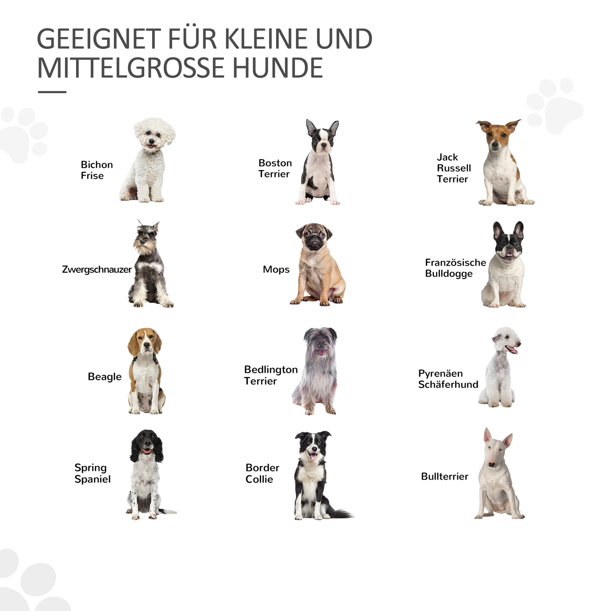 Absperrgitter für Hunde, klappbar, 432 x 36 x 70 cm, Kiefernholz, Gelb