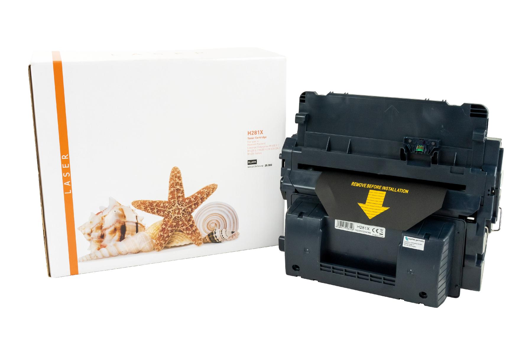 CF281X alternativ Toner schwarz für HP / CF281X / 25.000 Seiten CF281X alternativ Toner schwarz für HP / CF281X / 25.000 Seiten