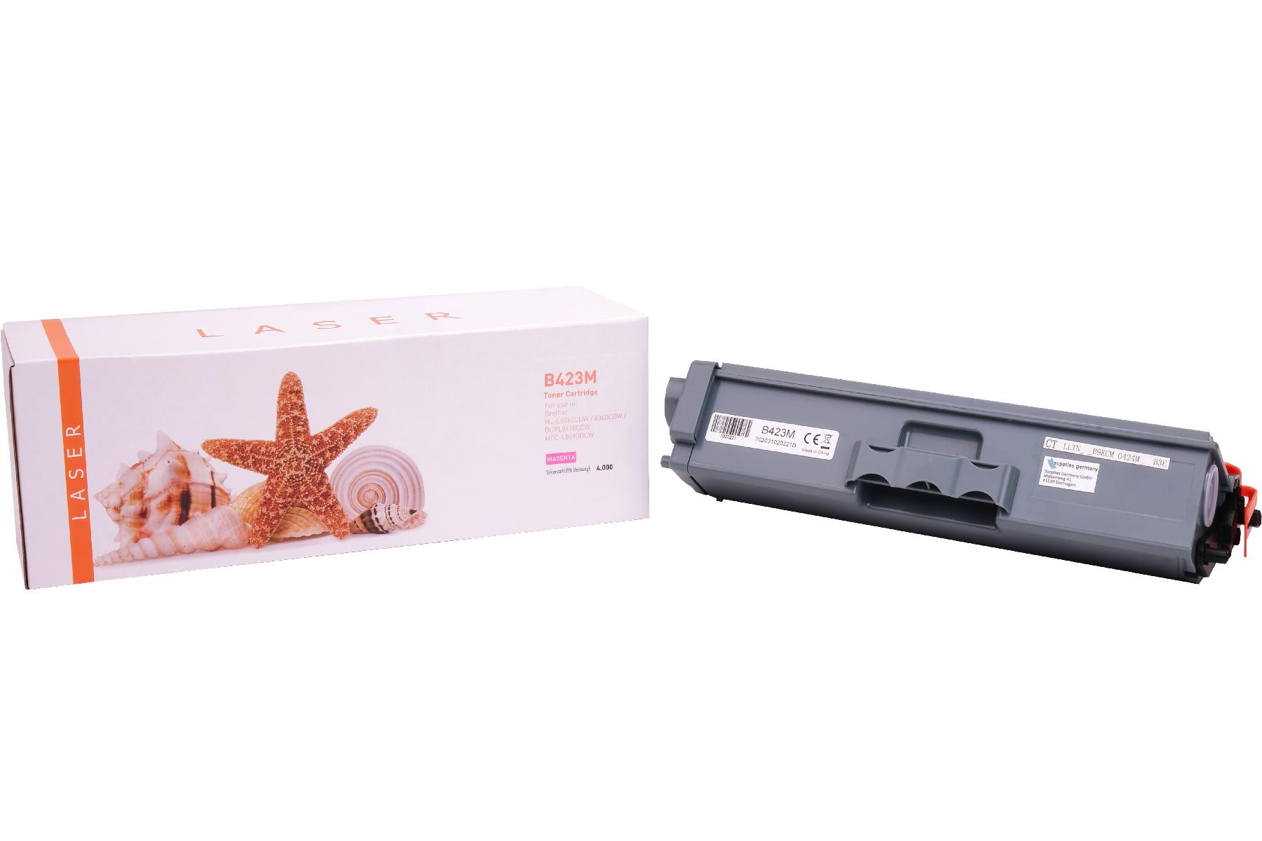 TN423M alternativ Toner Magenta für Brother /TN423M  / 4.000 Seiten