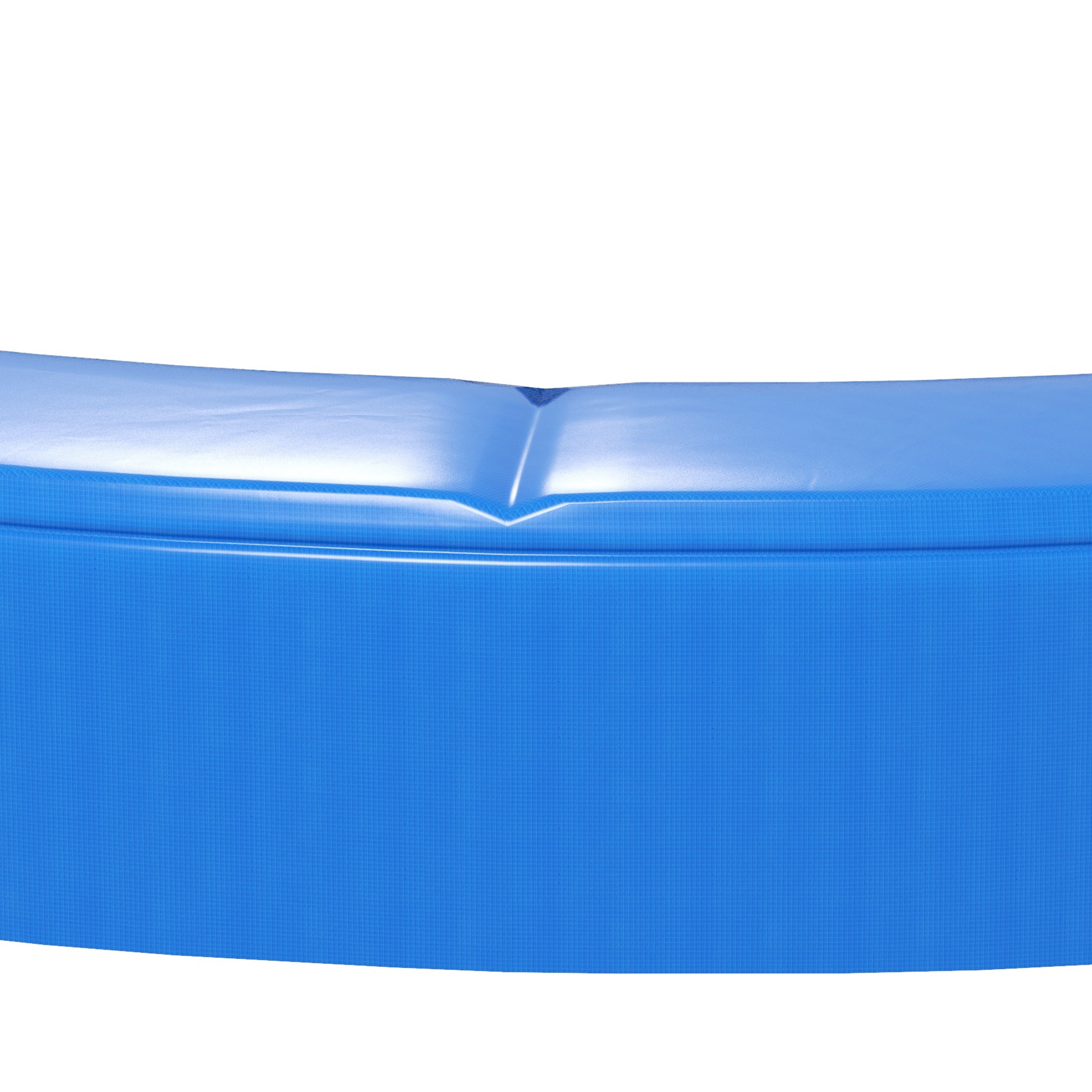 Ersatz-Randabdeckung für Trampoline, wasserfest, reißfest, Ø366 cm, bunt
