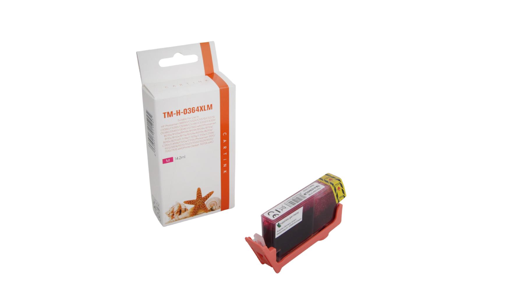 364M alternativ Seestern Tinte Magenta für HP / CB324EE / 14,2ml / mit Chip 364M alternativ Seestern Tinte Magenta für HP / CB324EE / 14,2ml / mit Chip