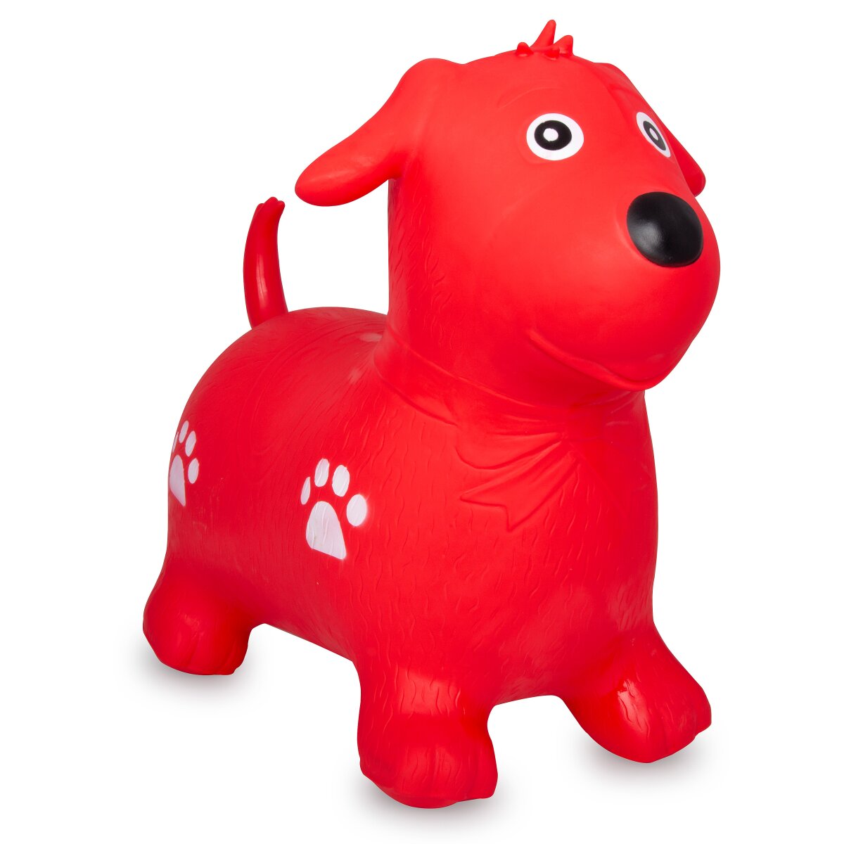 Hüpftier Hund HoppyDoo rot mit Pumpe