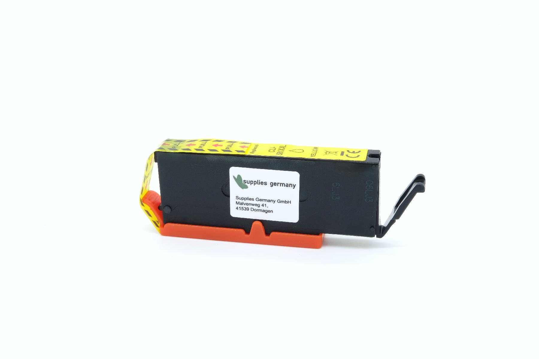 CLI581XXLY alternativ Tinte yellow für Canon / 1997C001 / 12,2ml