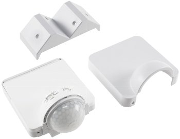Aufputz-Bewegungsmelder "CBM 65" / 360°, max. 10m Detektion, IP65, weiß