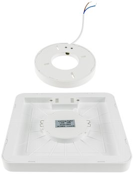 LED Deckenleuchte "Santano 36 Qw" / 30x30cm, 32W, 2928lm, 2900K warmweiß