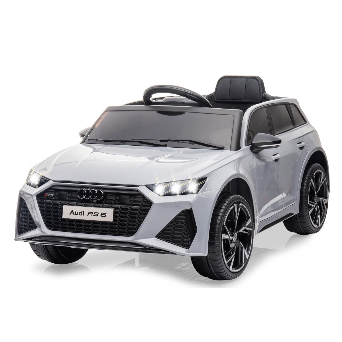 Kinderfahrzeug Audi RS 6 grau