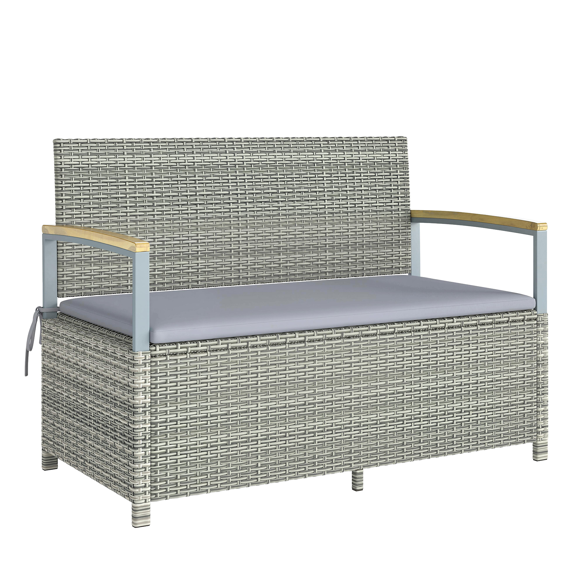 outsunny-gartenbank-polyrattan-170l-2-sitzer-sitzbank-mit-stauraum-abnehmbar-kissen-reissverschluss~24TQP7VVPT000