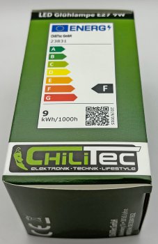LED Glühlampe E27 "G70" neutralweiß / 230V, 160°, 8,7W, 815lm, 4170K