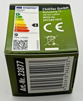 LED Strahler GU10 "W90" / 4107k, 906lm, 230V/9W, 100°, neutralweiß