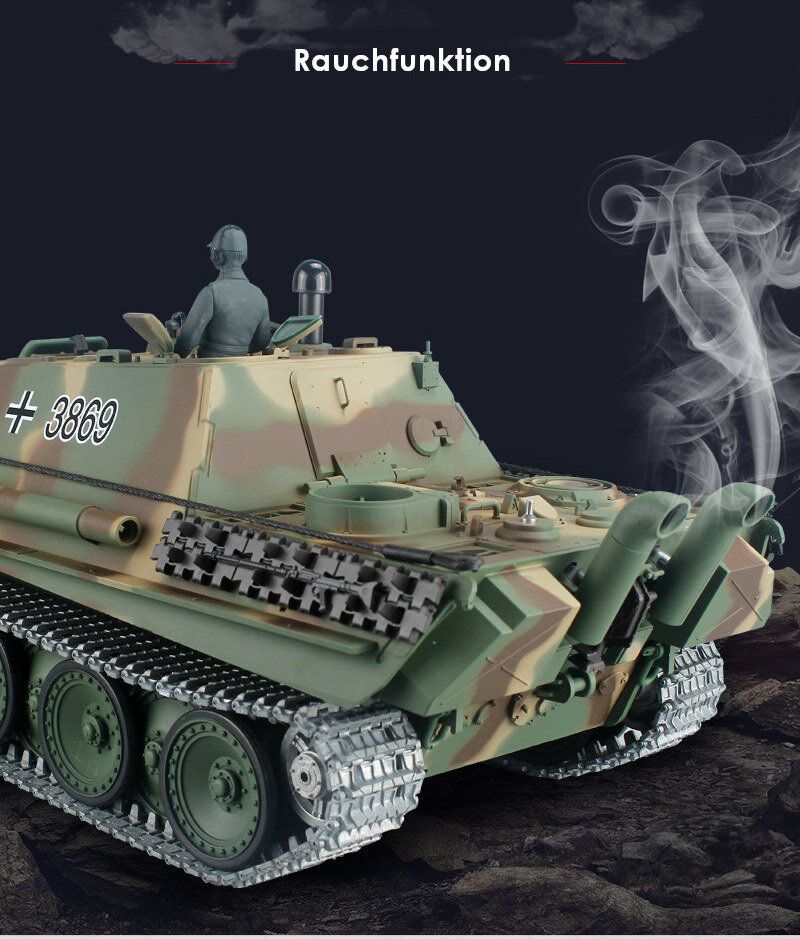 RC Panzer "Jagdpanther" - Metallgetriebe PRO