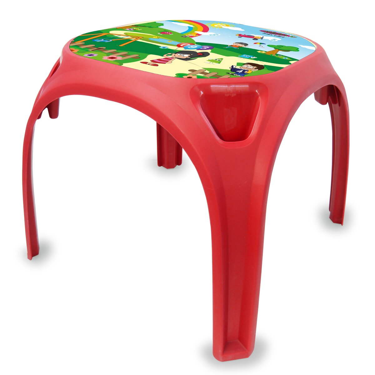 Kindertisch Zahlenspaß XL rot Kindertisch Zahlenspaß XL rot