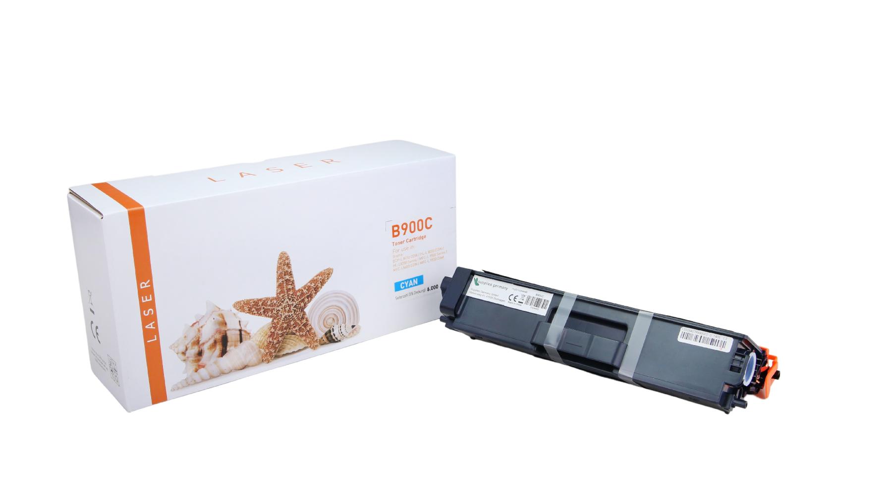 TN900C alternativ Toner Cyan für Brother / TN900C / TN329C / 6.000 Seiten TN900C alternativ Toner Cyan für Brother / TN900C / TN329C / 6.000 Seiten