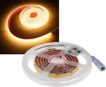 LED-Stripe "CLS-COB V2" 1m, warmweiß / 12V, 10W,  908 Lumen