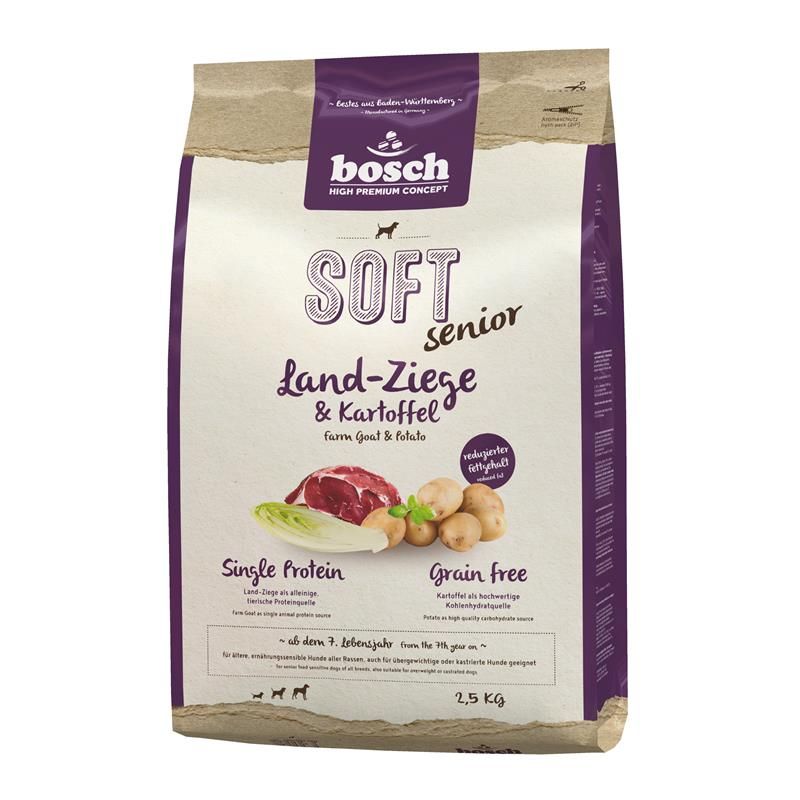Bosch Soft Senior Ziege & Kartoffel - 2,5 Kg Bosch Soft Senior Ziege & Kartoffel - 2,5 Kg