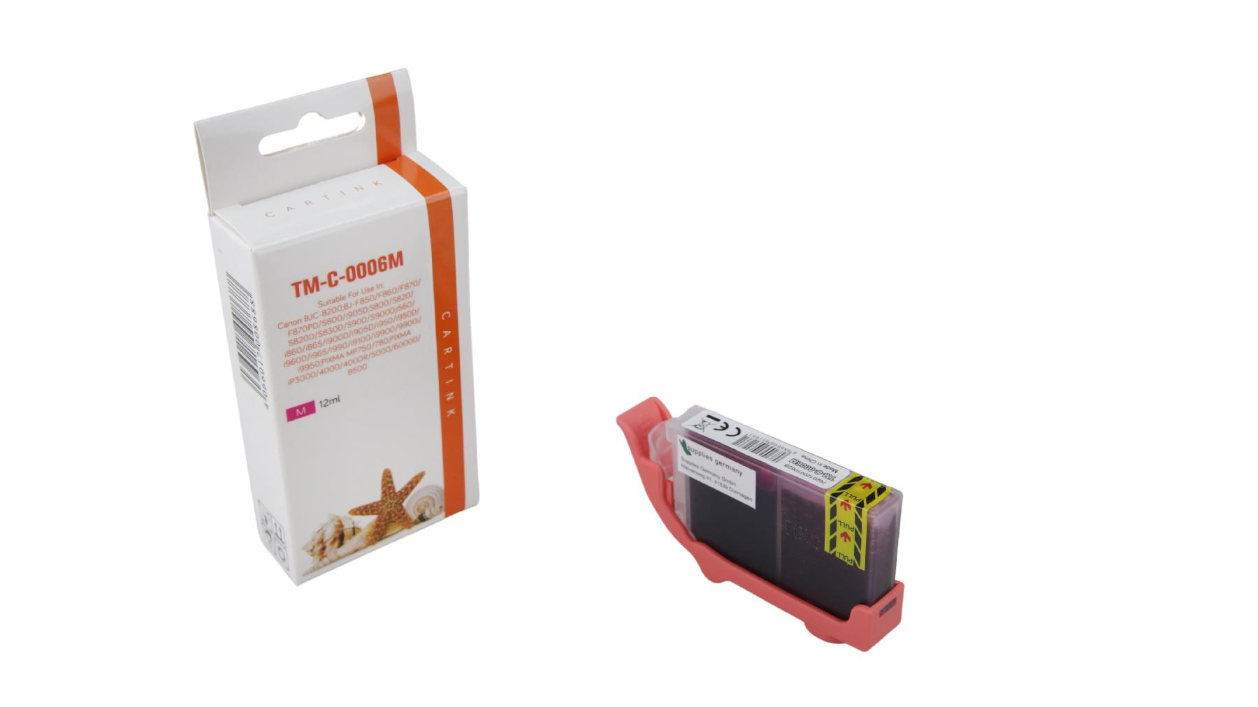 BCI3M/BCI6M/CLI8M alternativ Seestern Tinte Magenta / 4481A002 / 14ml / ohne Chip