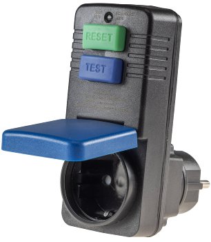 Fehlerstromschutzadapter "CT-RCD" (DI) / Personenschutz-Zwischenstecker IP54