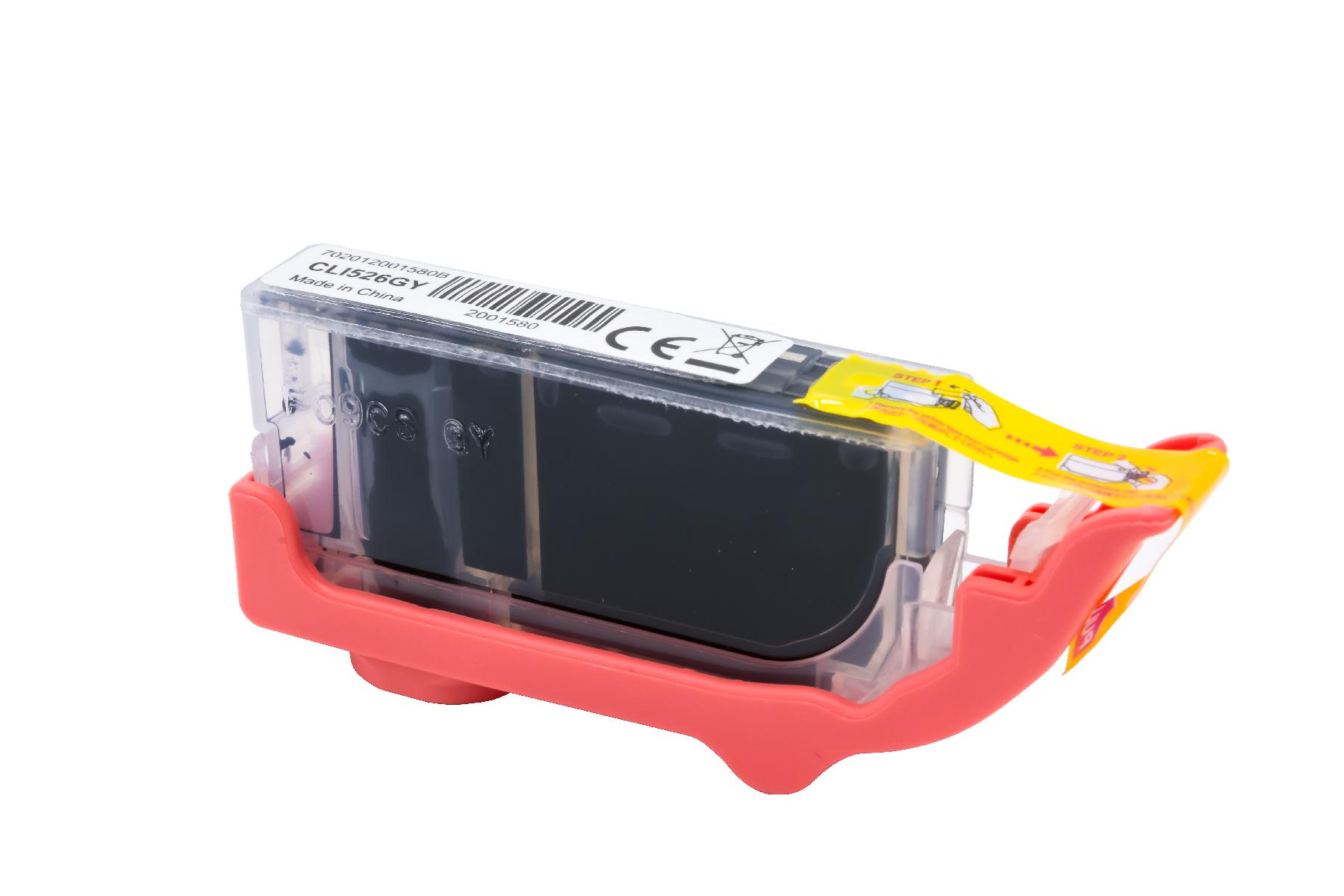 CLI526G alternativ Tinte Grey für Canon / 4544B001 / 10ml / mit Chip CLI526G alternativ Tinte Grey für Canon / 4544B001 / 10ml / mit Chip