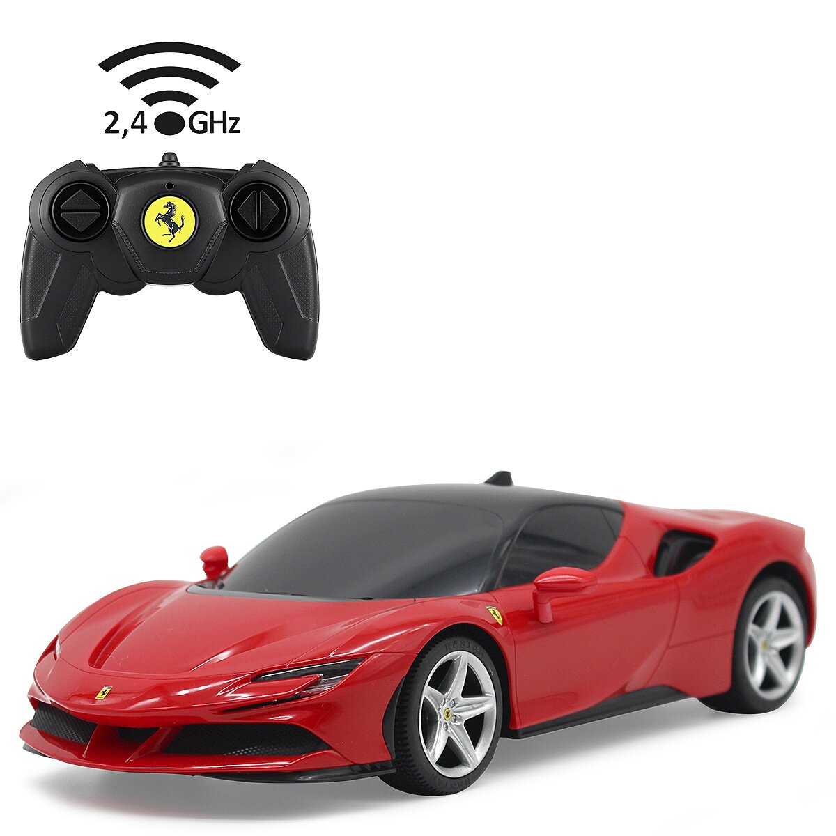 Ferrari SF90 Stradale 1:24 rot 2,4GHz Ferrari SF90 Stradale 1:24 rot 2,4GHz